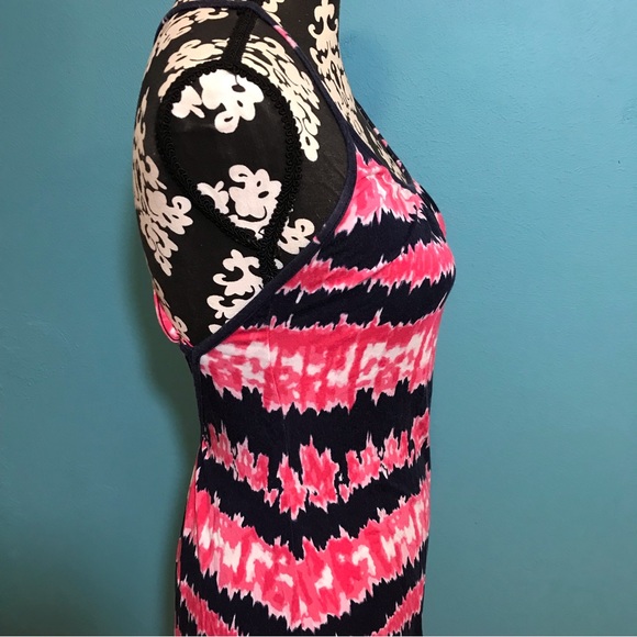 Tart Winslet Maxi Dress Tie Dye GUC Casual Criss Cross Back Woman’s Small S Sexy - Picture 5 of 16